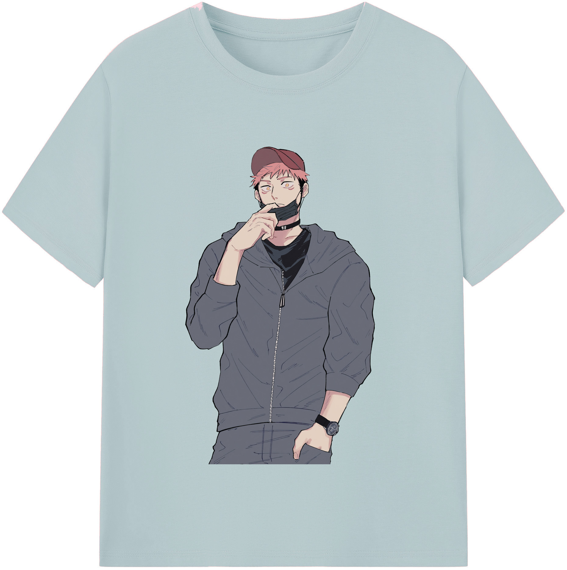 （画像用） 呪術廻戦 Jujutsu Kaisen 綿100％半袖Tシャツ（フロントプリント）
